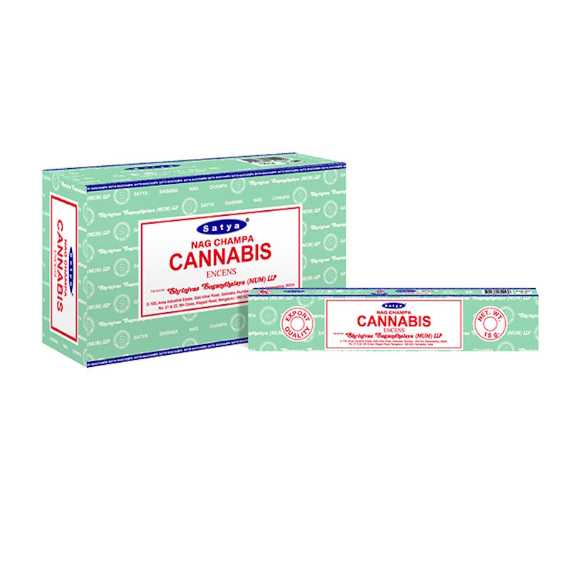 Cannabis Satya Incense Sticks