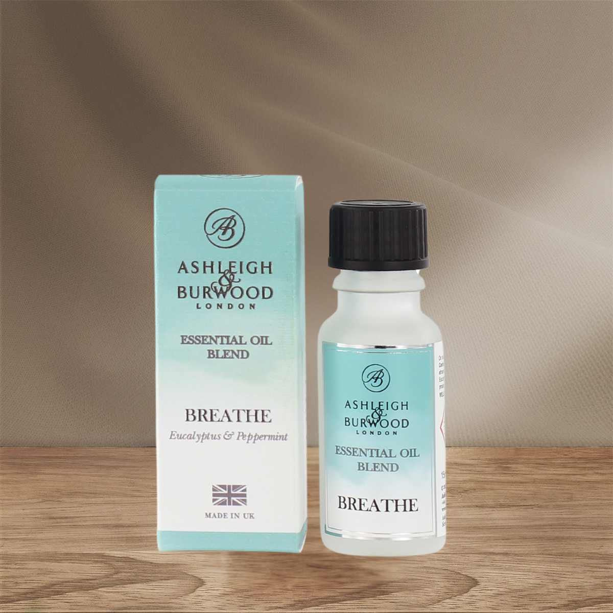 Breathe (Eucalyptus & Peppermint) - Wellbeing 15ML Essential Oil Blend