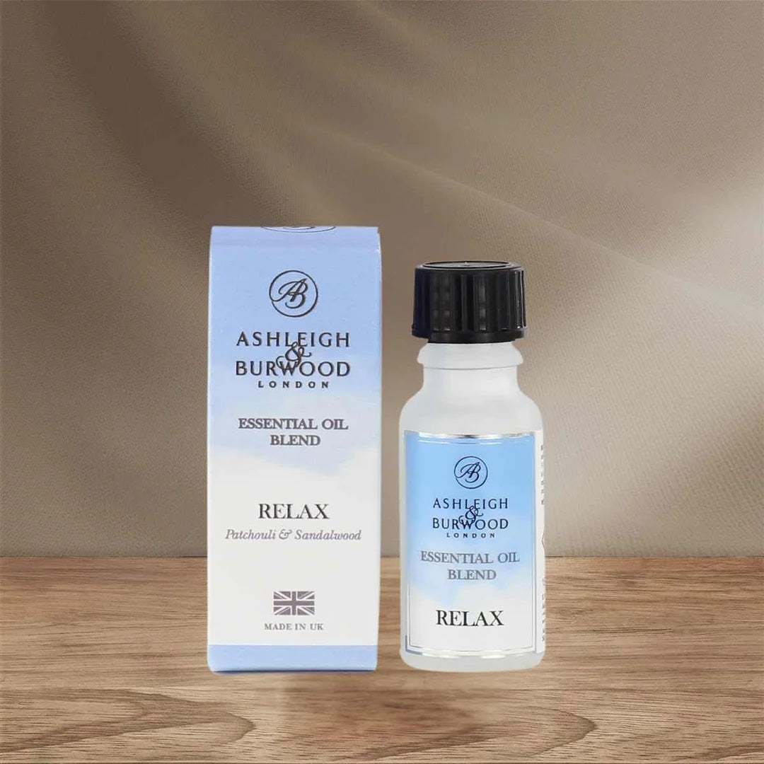 Relax (Patchouli & Sandalwood) - Wellbeing 15ML Essential Oil Blend