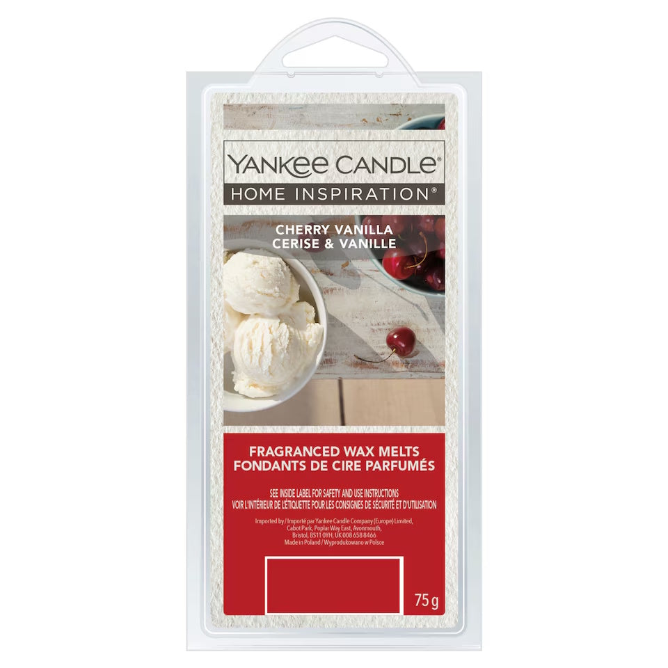 Cherry Vanilla Home Inspiration Wax Melt Block