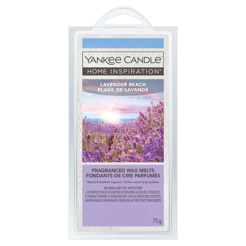 Lavender Beach Home Inspiration Wax Melt Block