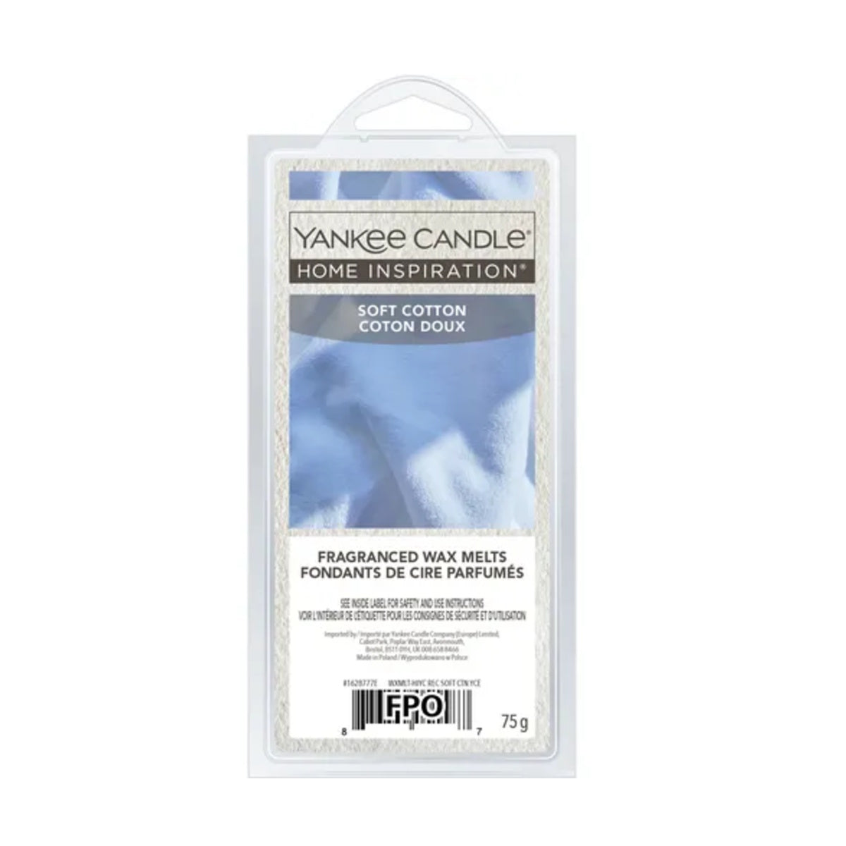 Soft Cotton Home Inspiration Wax Melt Block