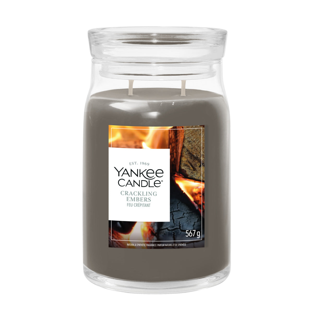 Crackling Embers Large Jar