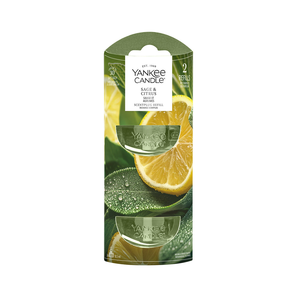 Sage & Citrus - Twin Pack Scent Plug Refill