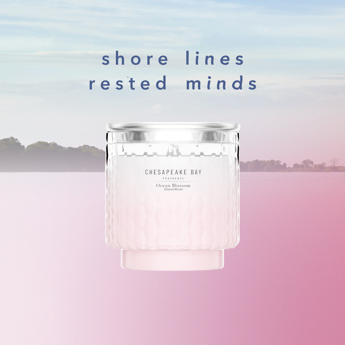 Ocean Blossom Chesapeake Bay Medium Candle