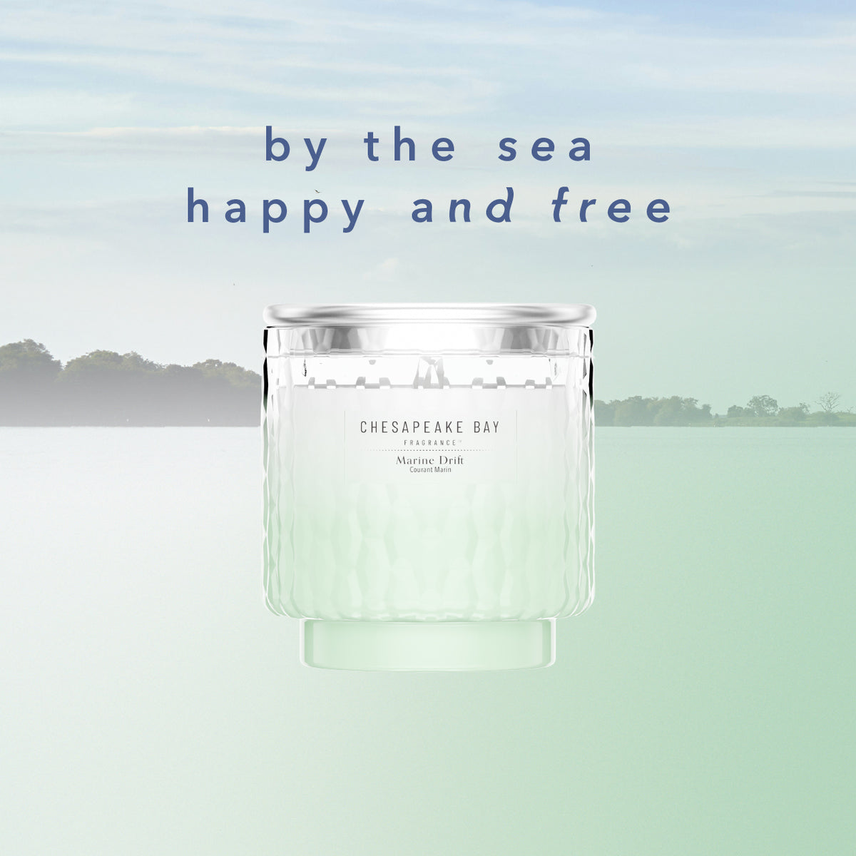 Marine Drift Chesapeake Bay Medium Candle