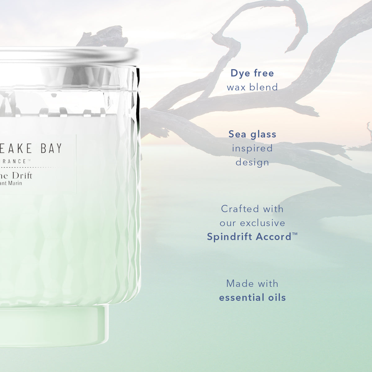 Marine Drift Chesapeake Bay Medium Candle