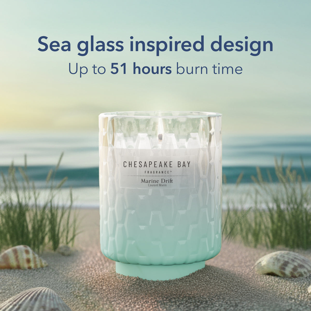 Marine Drift Chesapeake Bay Medium Candle