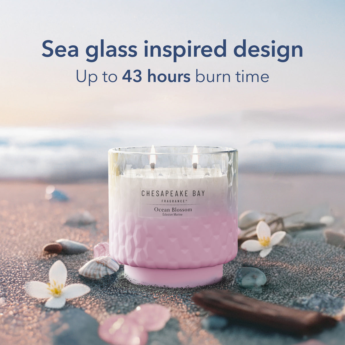 Ocean Blossom Chesapeake Bay Large Candle