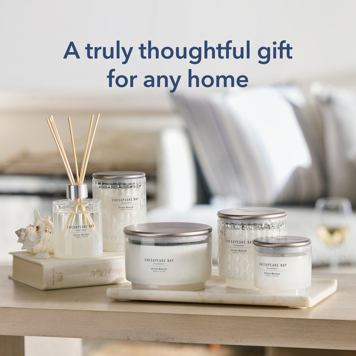 Ocean Retreat Chesapeake Bay Small Candle