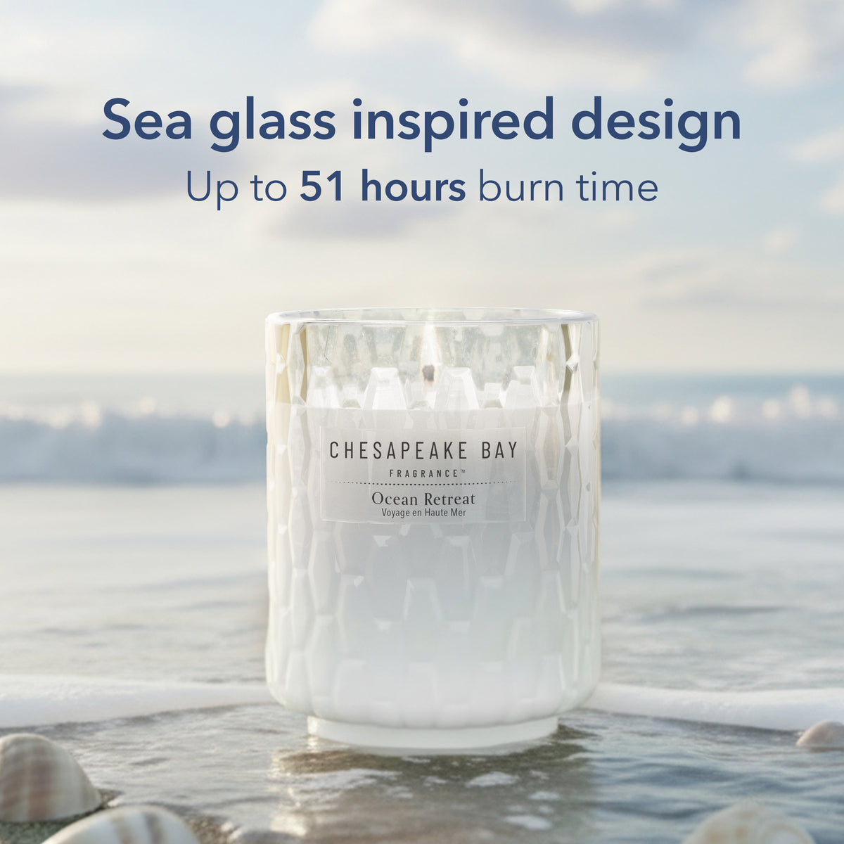 Ocean Retreat Chesapeake Bay Medium Candle