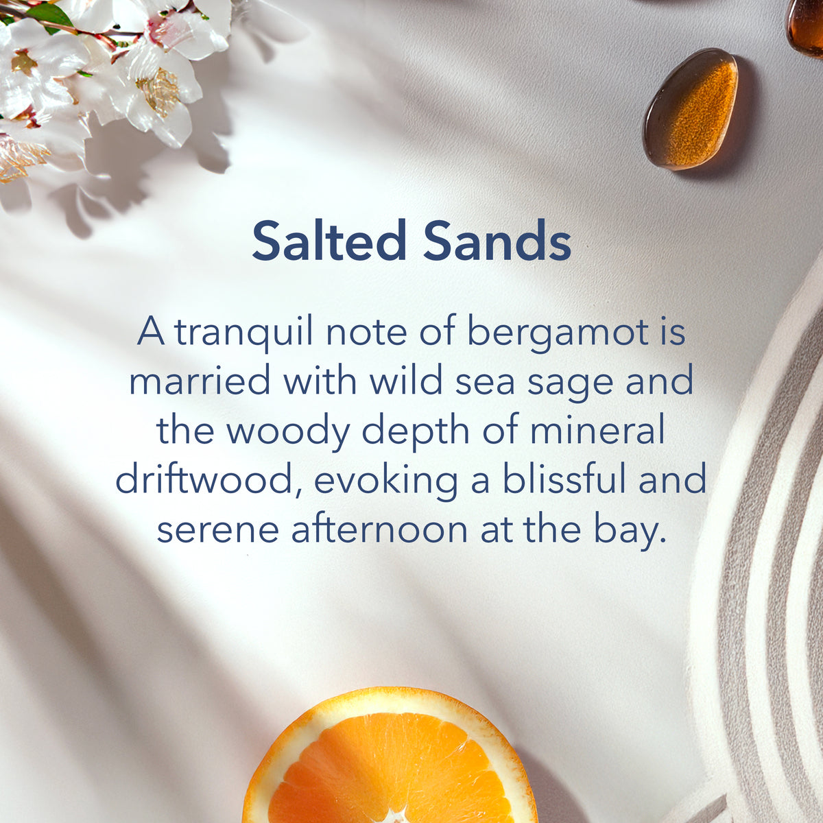 Salted Sands Chesapeake Bay 3 Wick Smooth Glass Tumbler