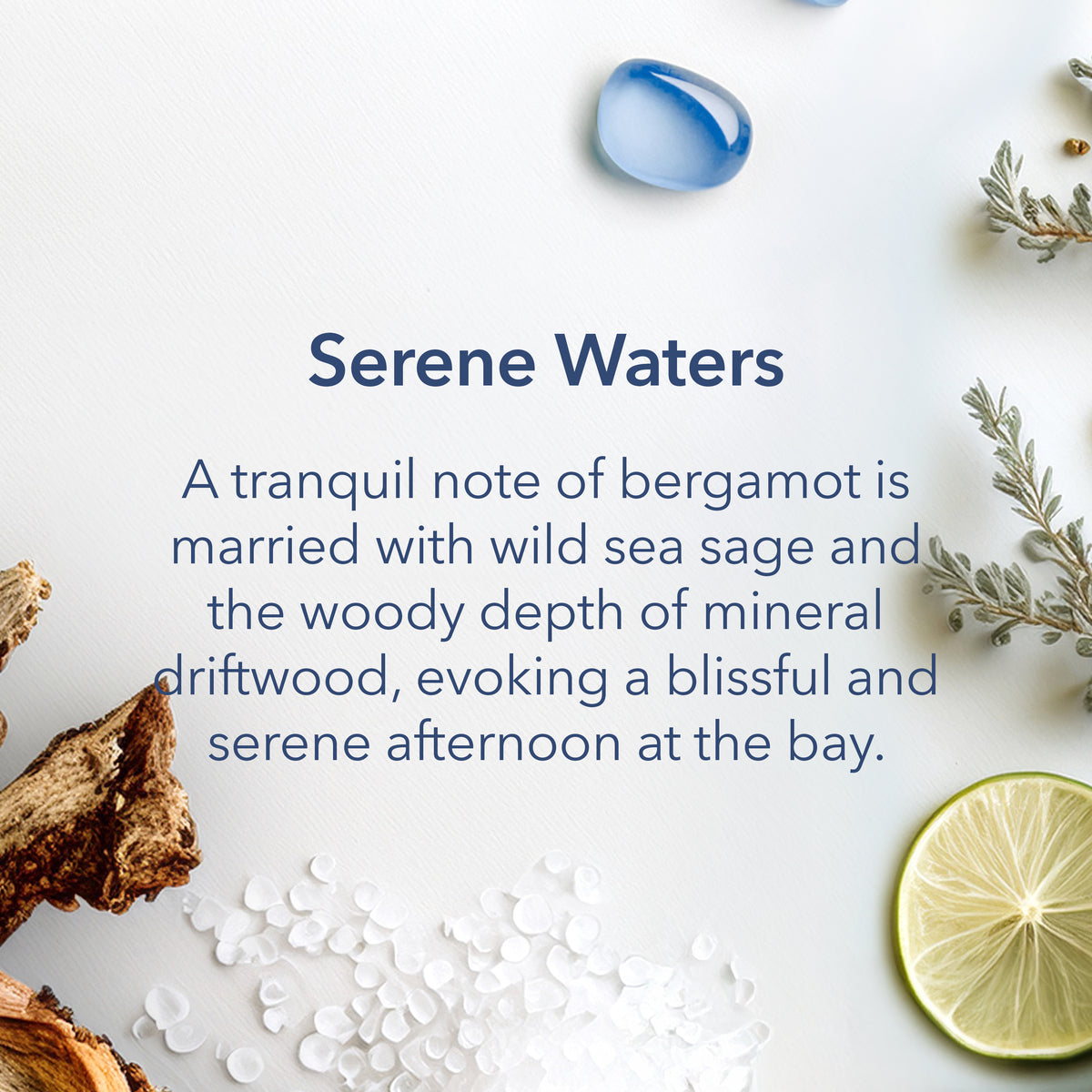 Serene Waters Chesapeake Bay Large Candle