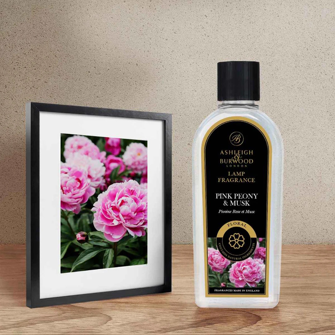 Pink Peony & Musk 500ml Lamp Fragrance