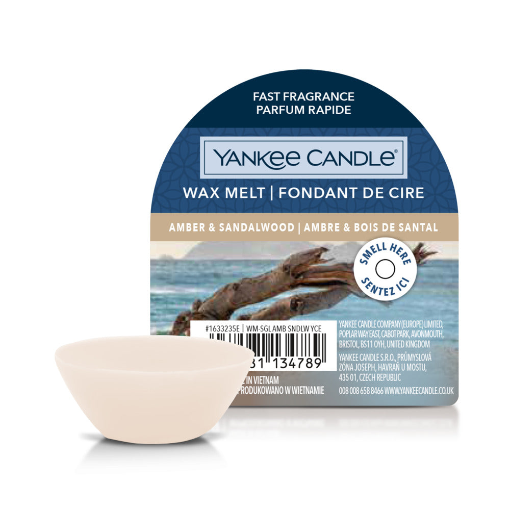 Amber & Sandalwood Wax Melt