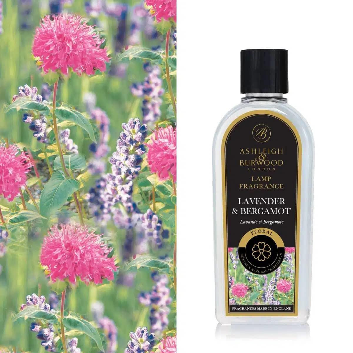 Lavender & Bergamot 500ml Lamp Fragrance -