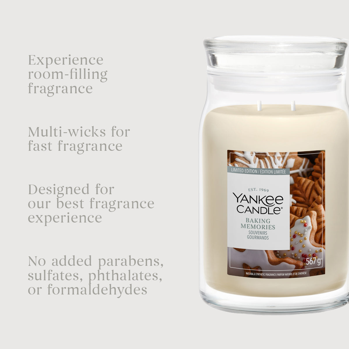 Baking Memories Large Jar