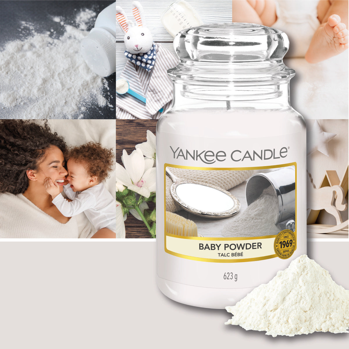 Baby Powder Classic Large Jar