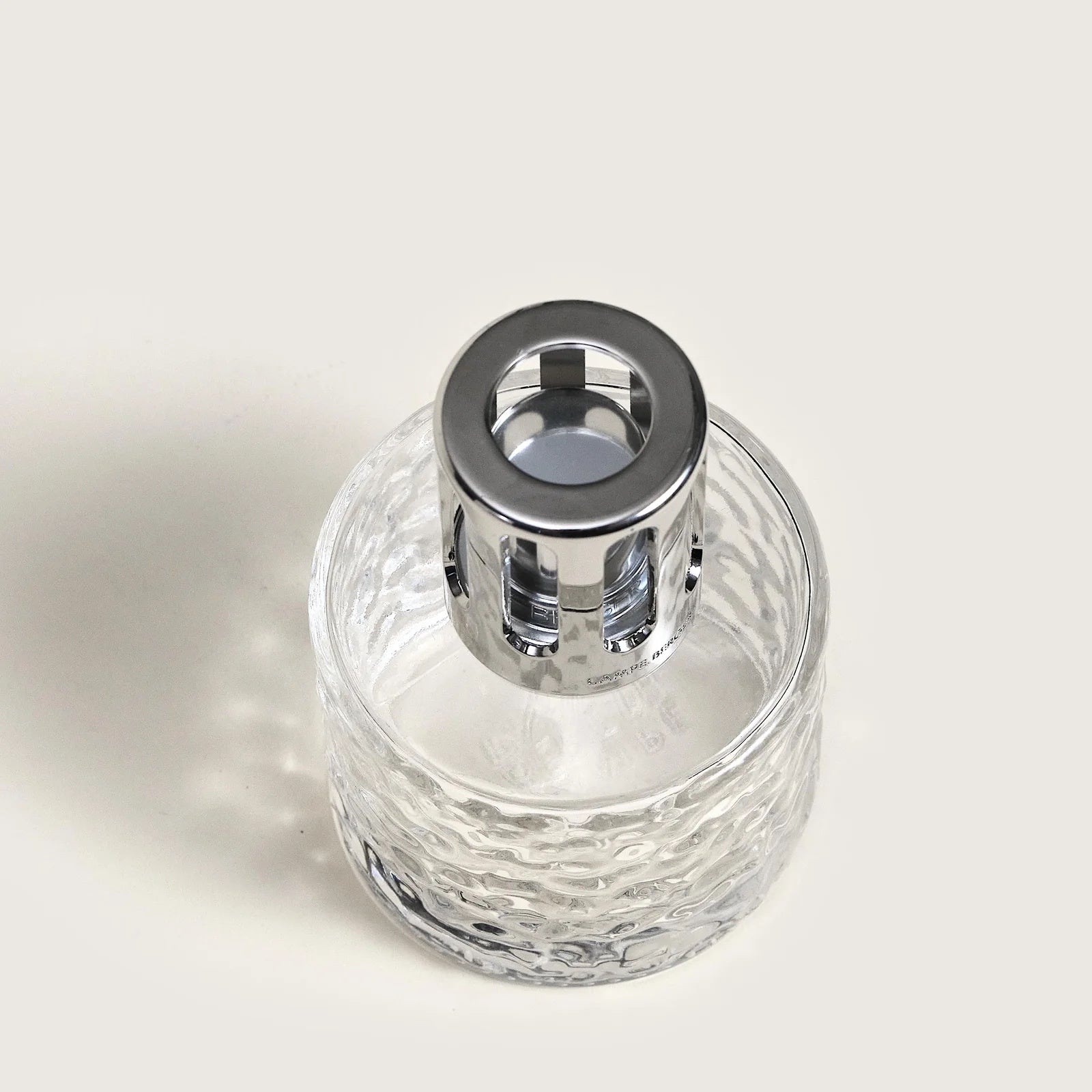 Transparent (Clear) Mirage Lamp Berger Gift Pack with Pure White Tea
