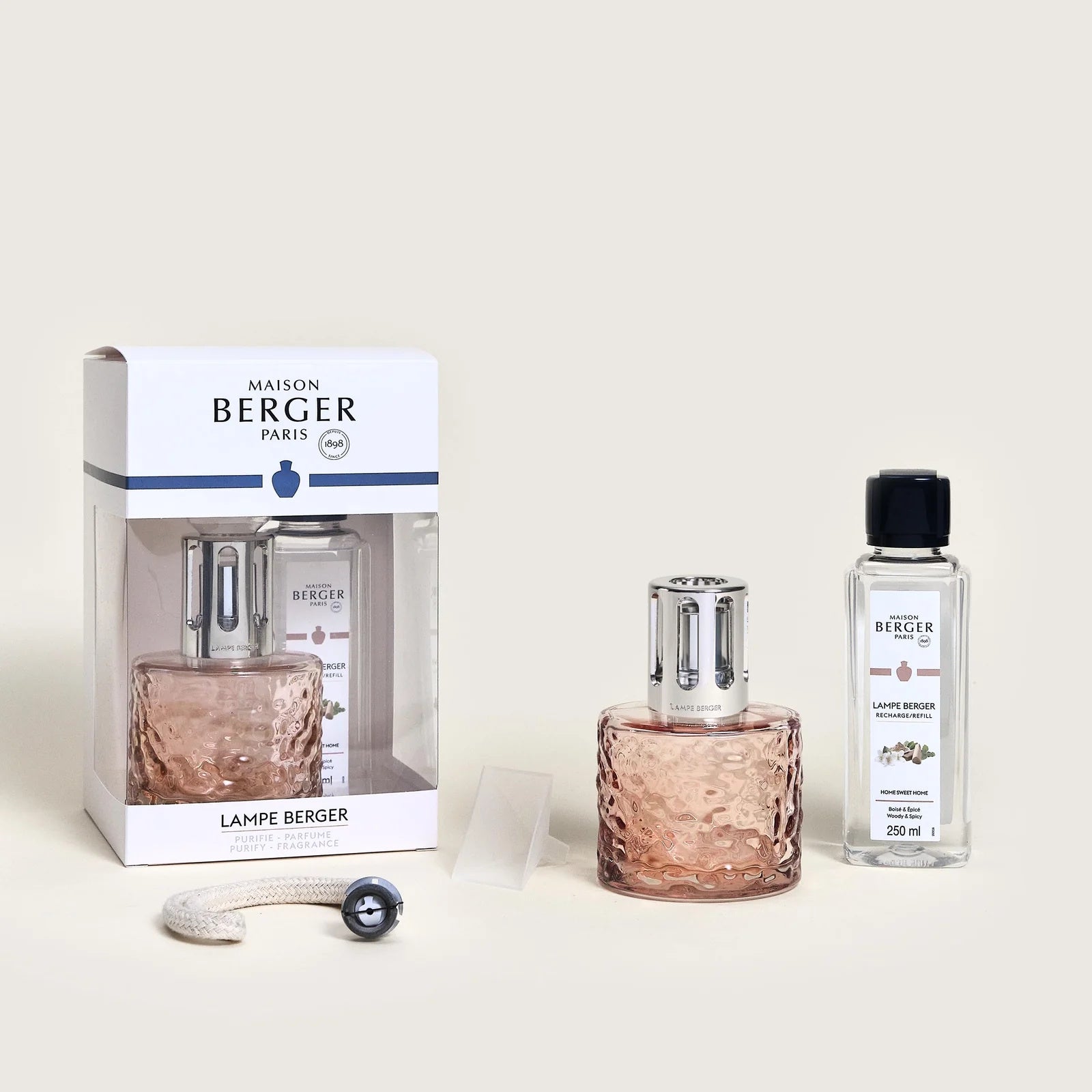 Nude Mirage Lamp Berger Gift Pack with Home Sweet Home