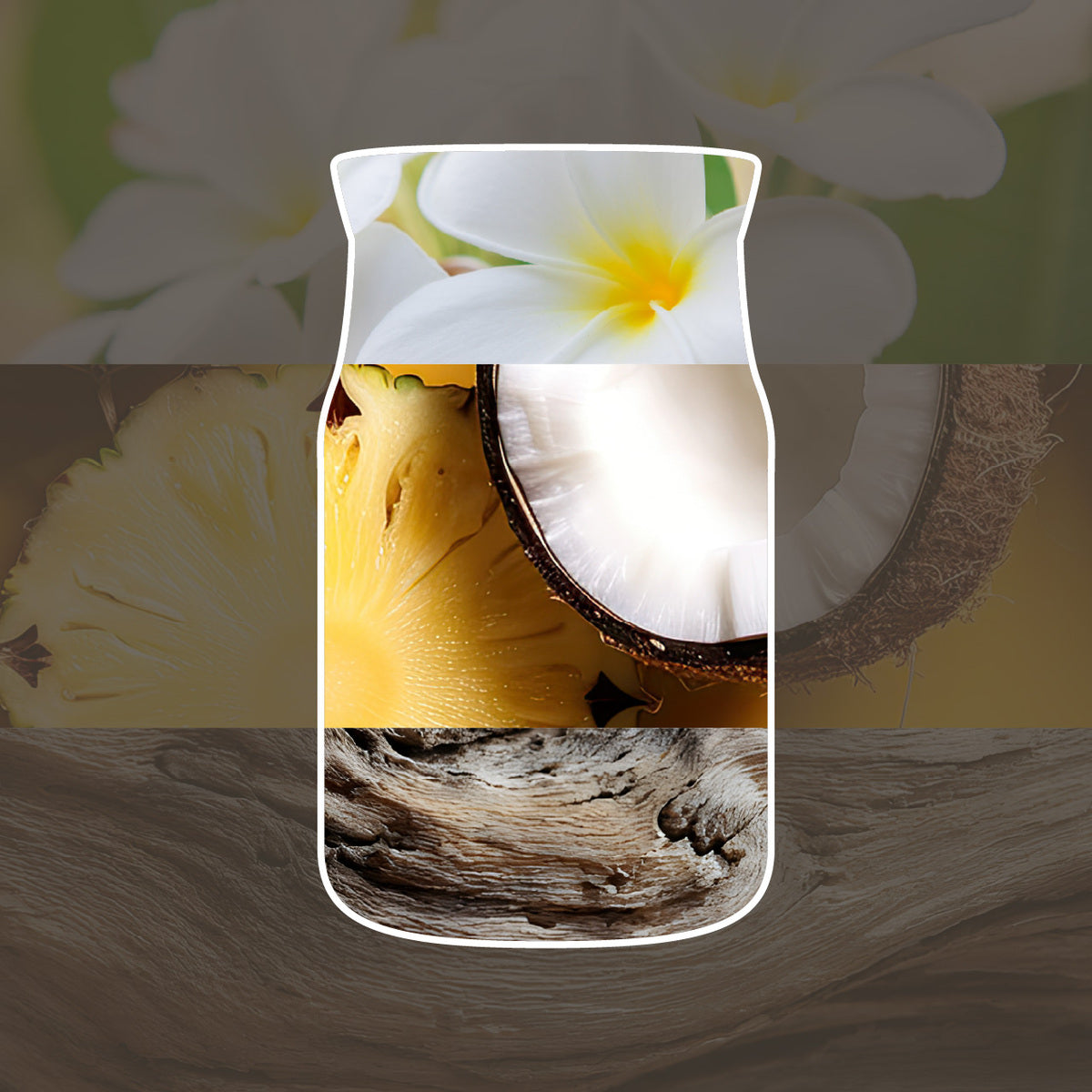 Black Coconut Large Jar