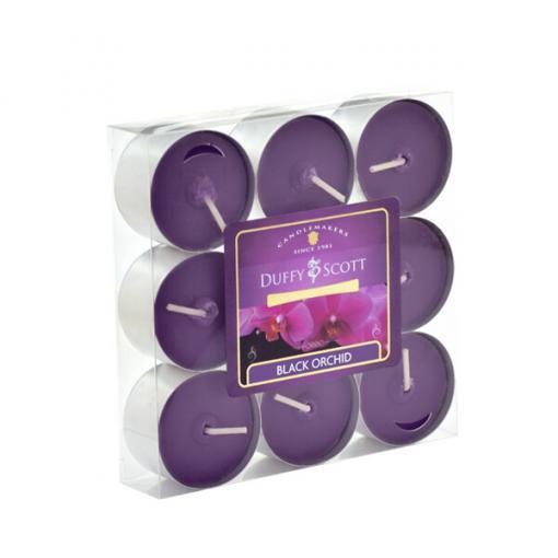 Black Orchid Duffy & Scott Scented Tealights