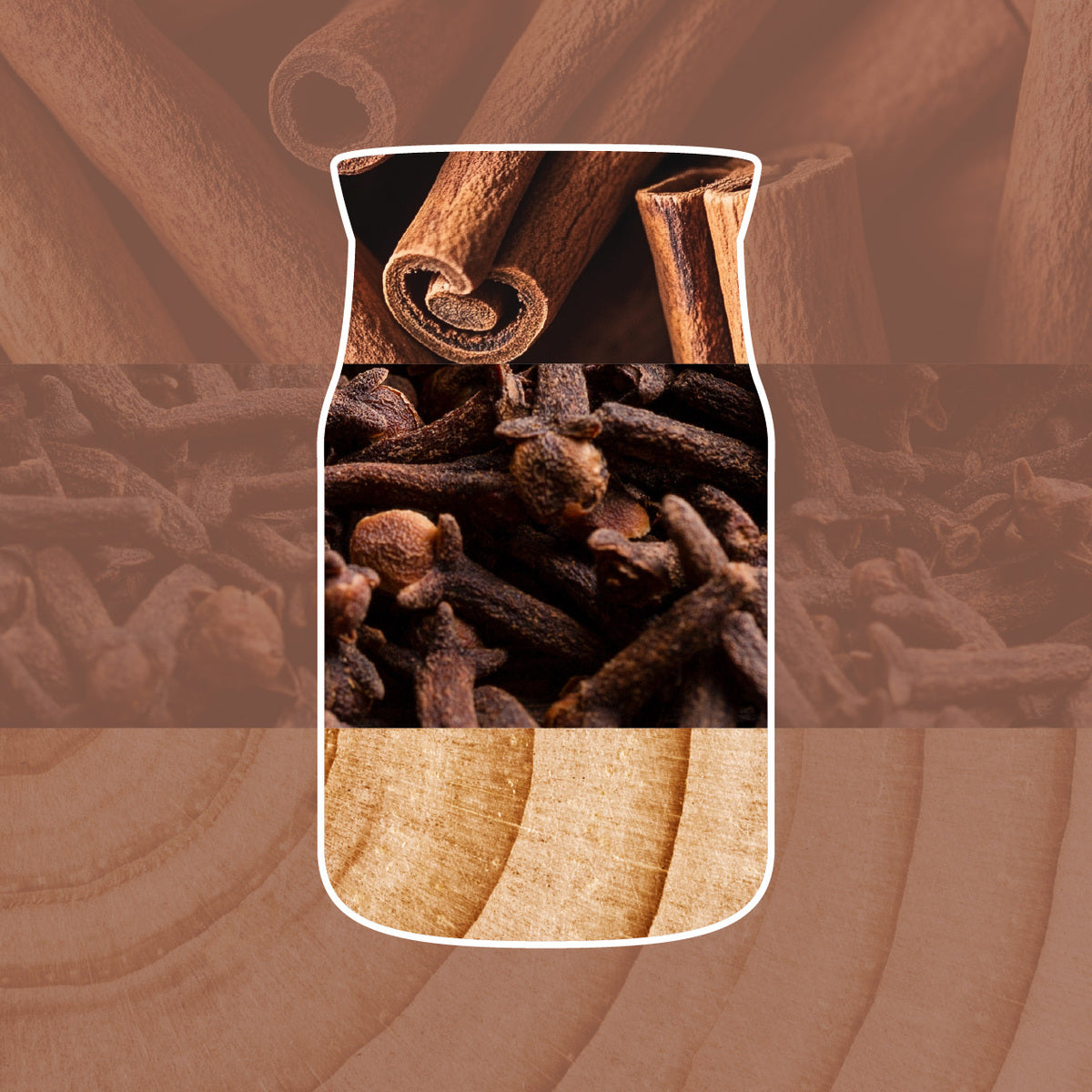 Cinnamon Stick Mini Candle