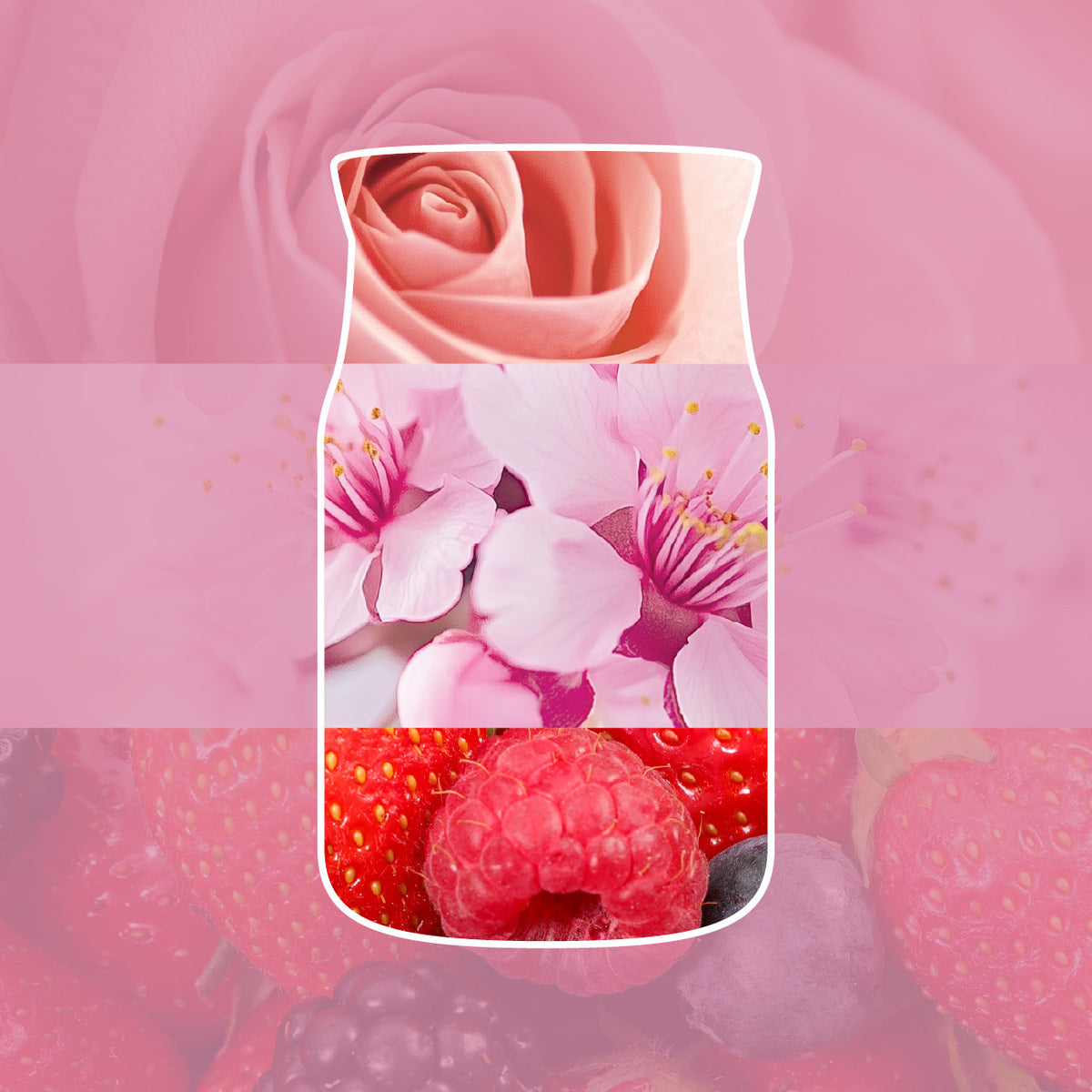 Enchanting Cherry Blossoms Small Jar