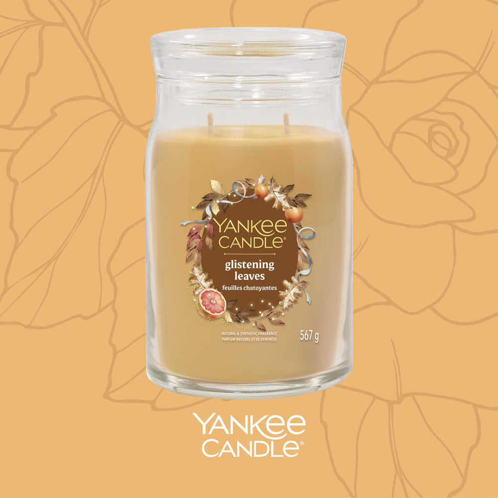 Glistening Leaves Signature Large Jar - Last Chance