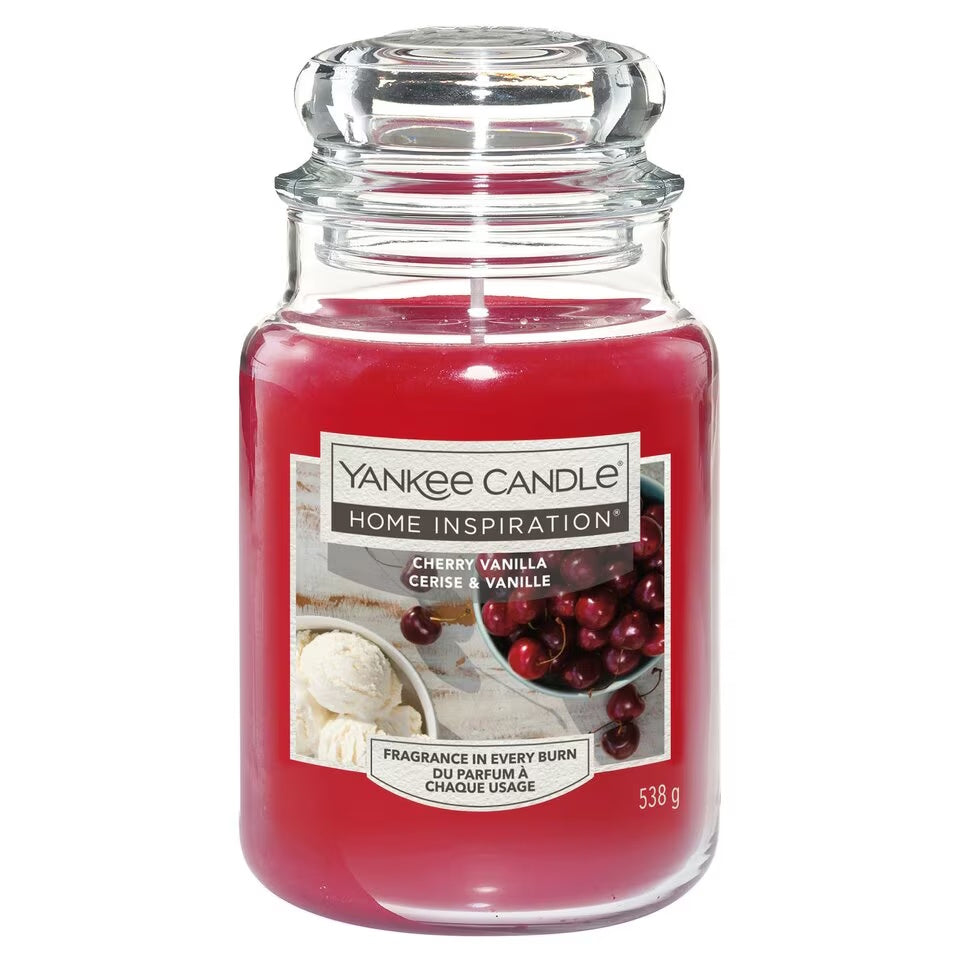 Cherry Vanilla Home Inspiration Large Jar