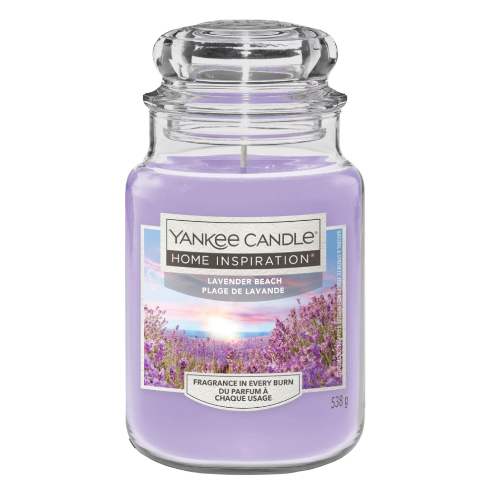 Lavender Beach Home Inspiration Large Jar