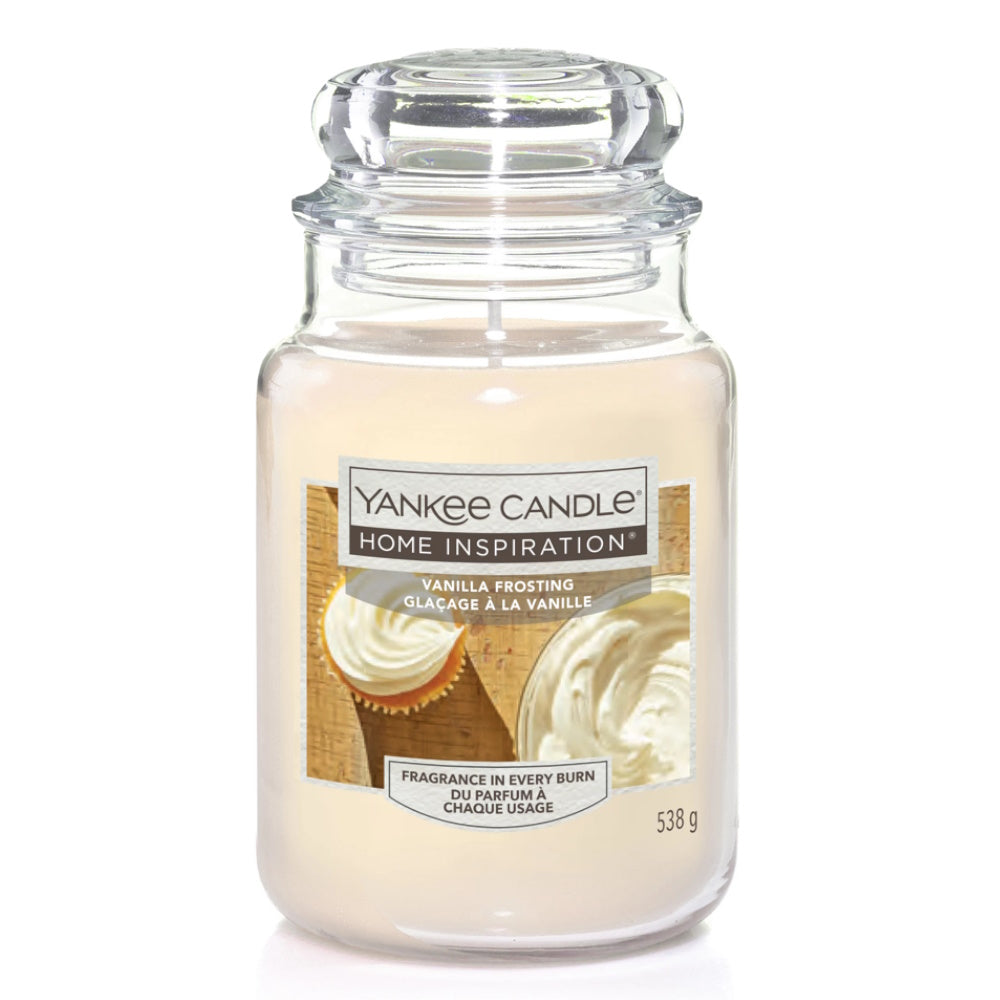 Vanilla Frosting Home Inspiration Large Jar