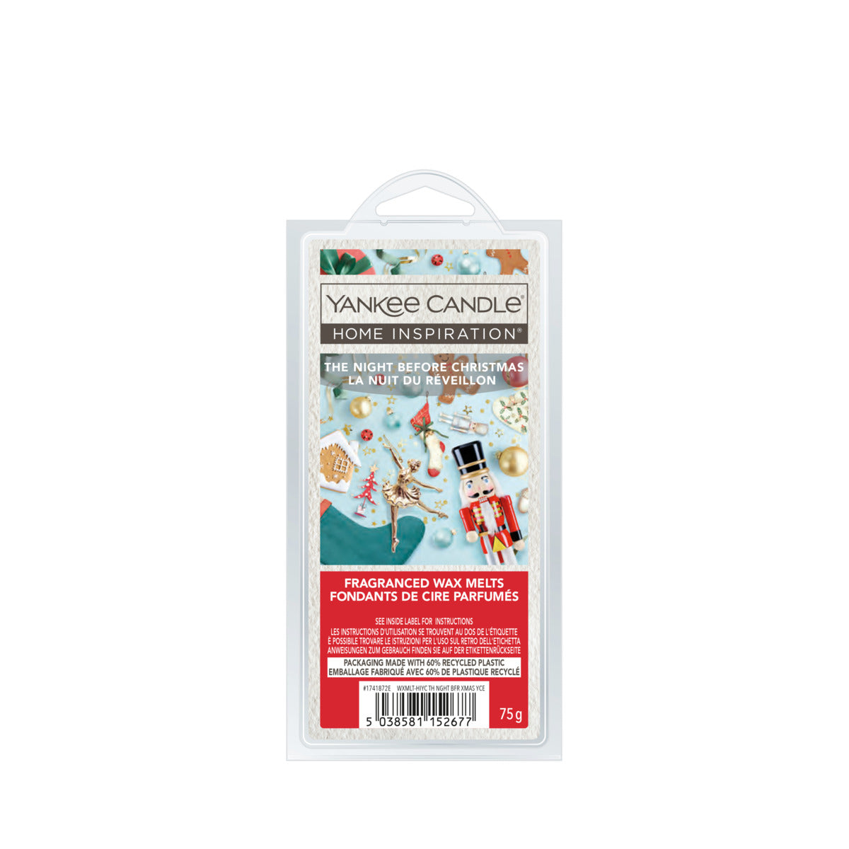 The Night Before Christmas Home Inspiration Wax Melt Block
