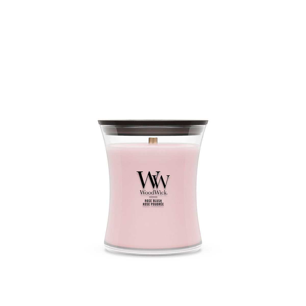 Rose Blush WoodWick Medium Hourglass Candle