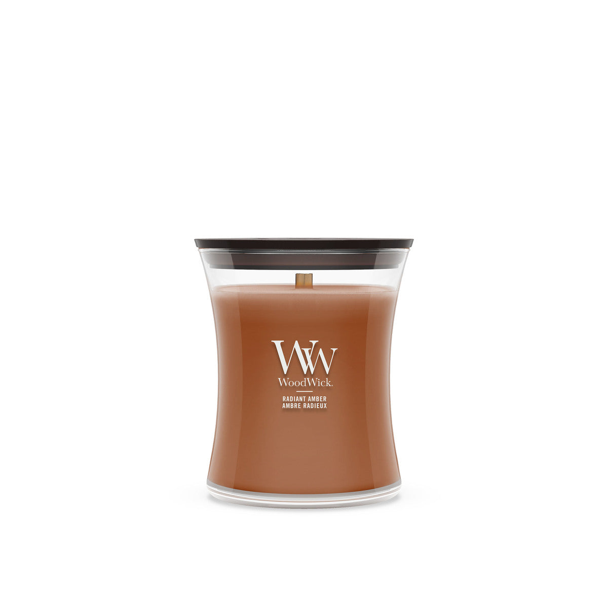 Radiant Amber WoodWick Medium Hourglass Candle