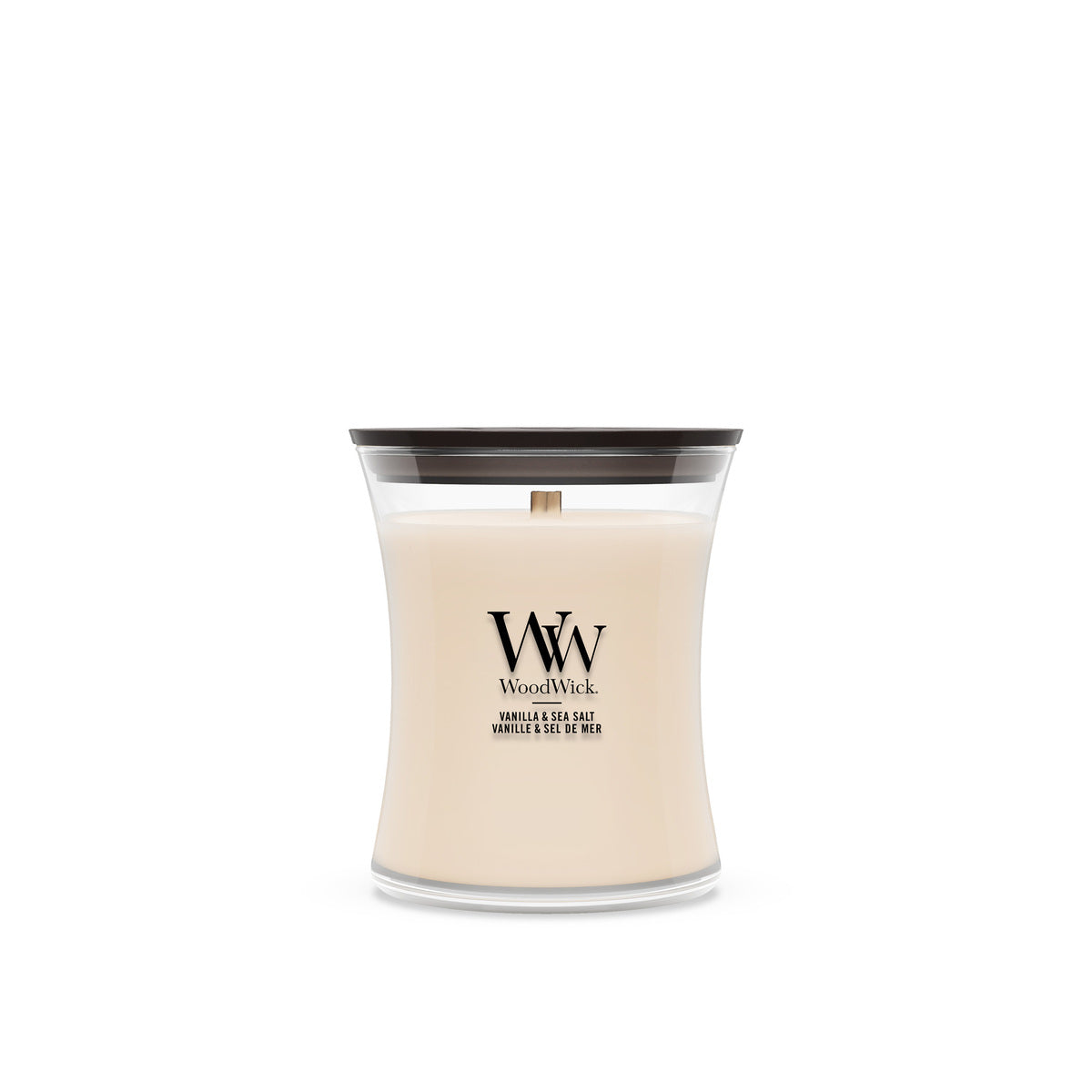Vanilla & Sea Salt WoodWick Medium Hourglass Candle