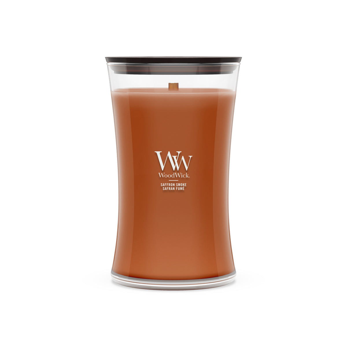 Saffron Smoke WoodWick Large Hourglass Candle