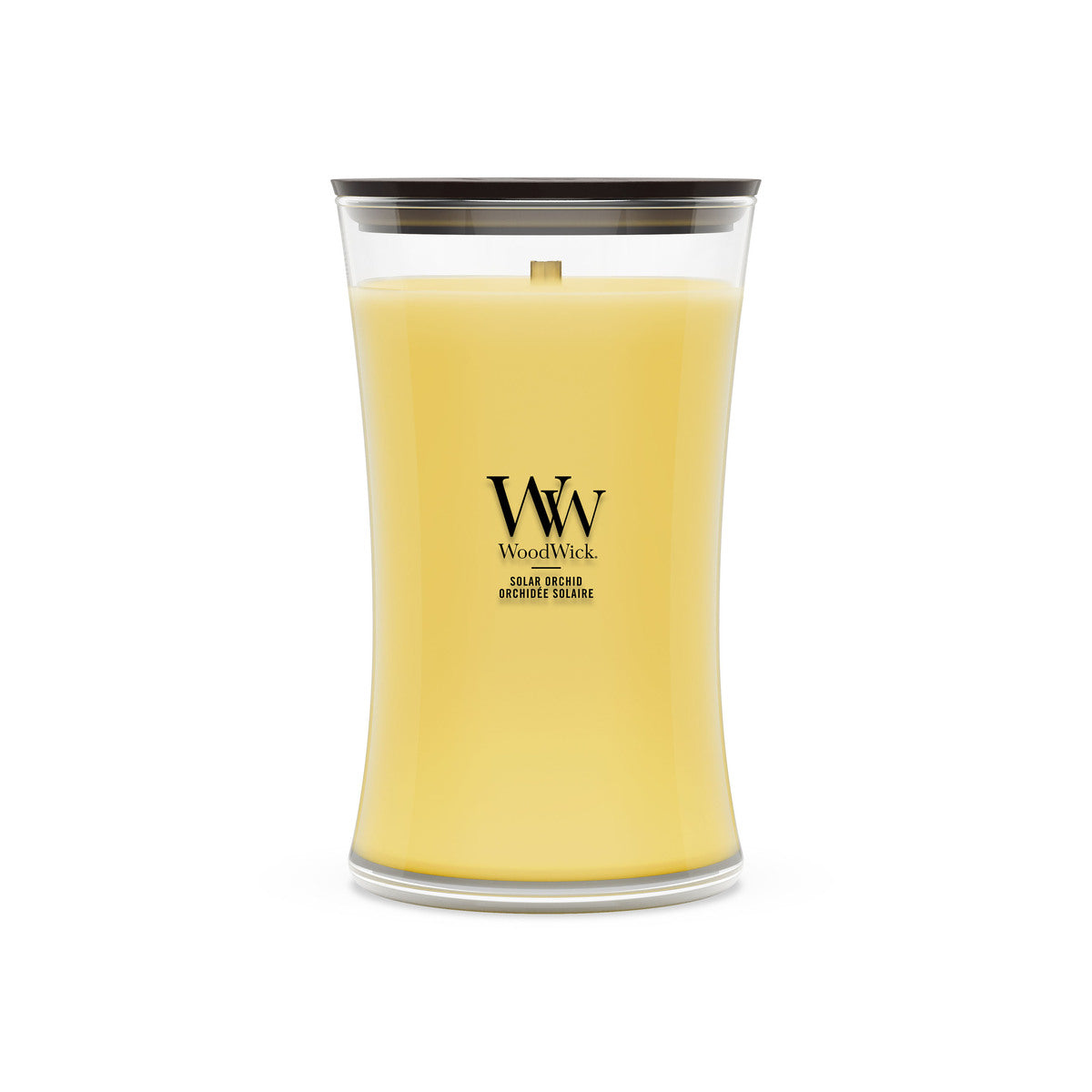Solar Orchid WoodWick Large Hourglass Candle