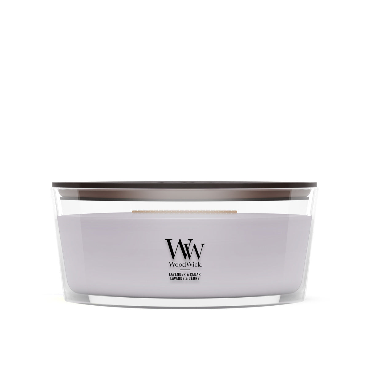 Lavender & Cedar WoodWick Ellipse Candle