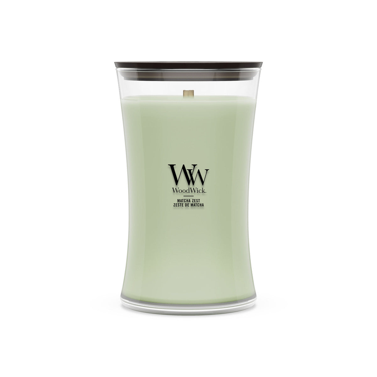Matcha Zest WoodWick Large Hourglass Candle