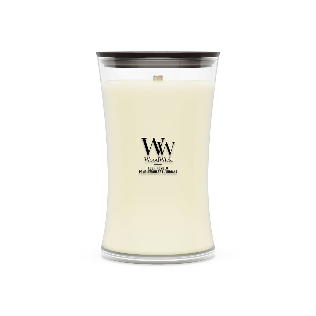 Lush Pomelo WoodWick Large Hourglass Candle
