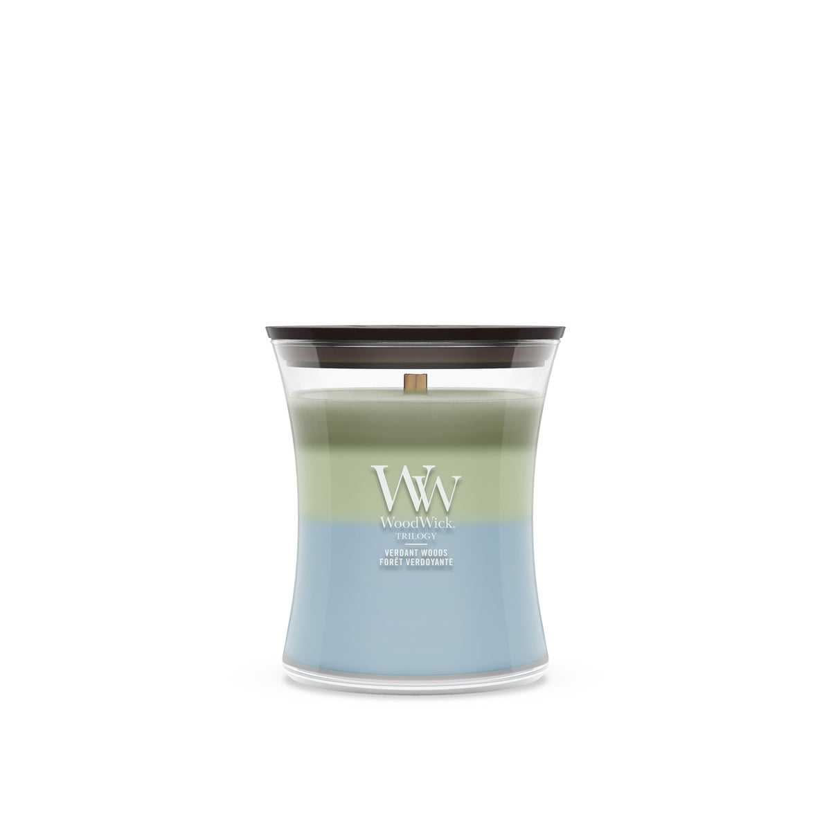Verdant Woods WoodWick Trilogy Medium Hourglass Candle