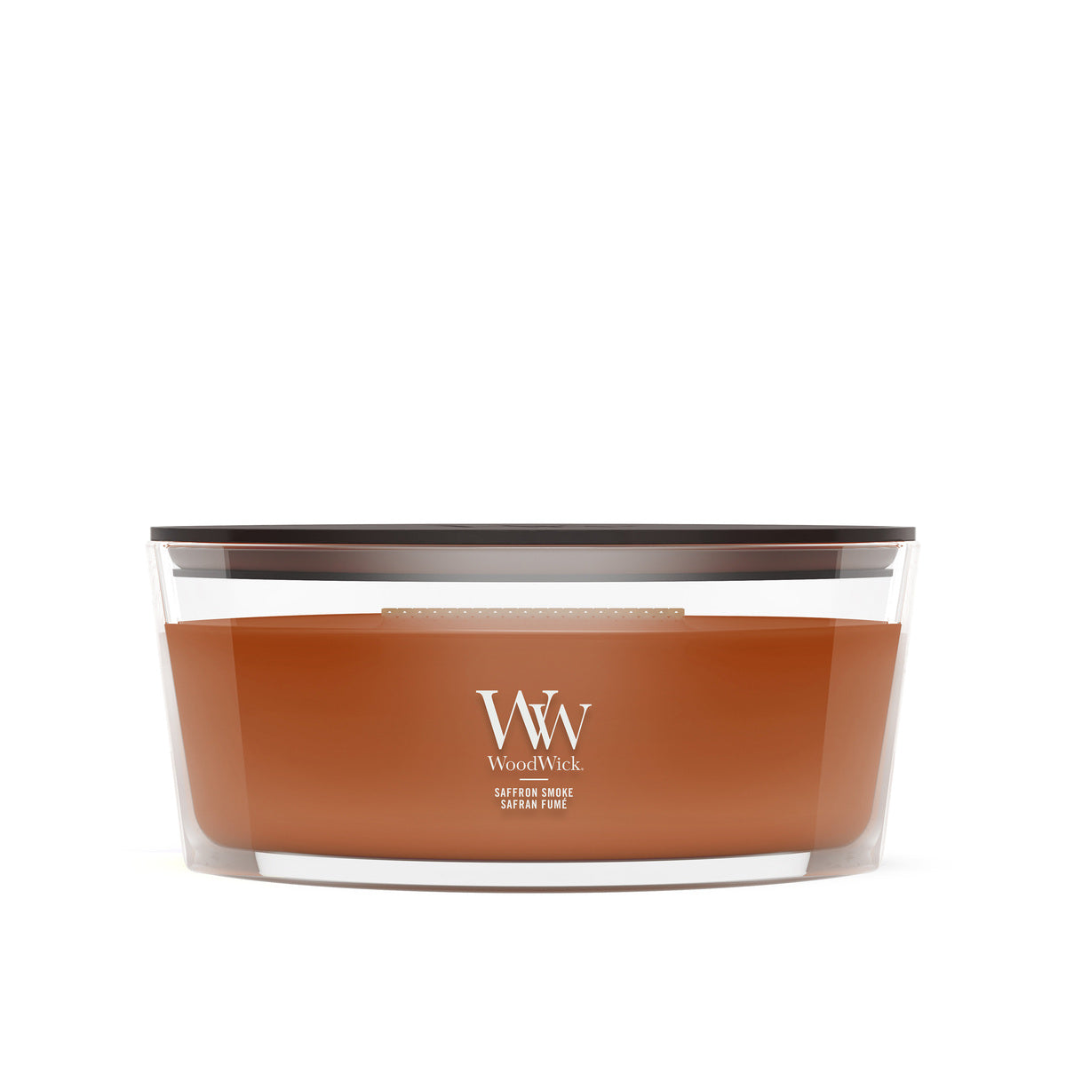 Saffron Smoke WoodWick Ellipse Candle