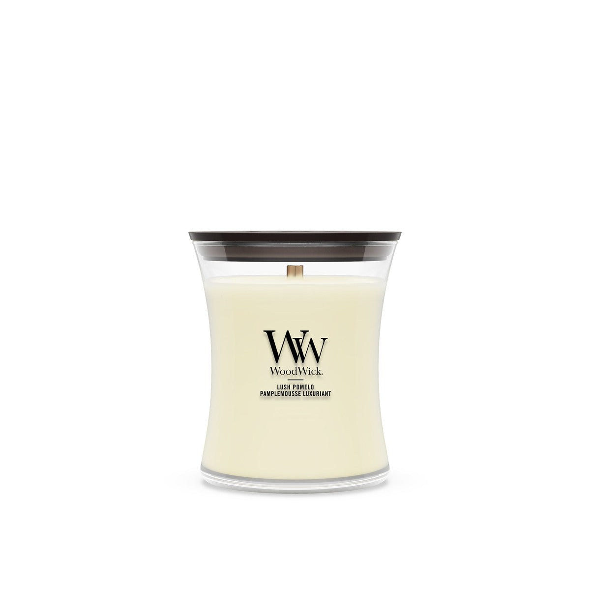 Lush Pomelo WoodWick Medium Hourglass Candle