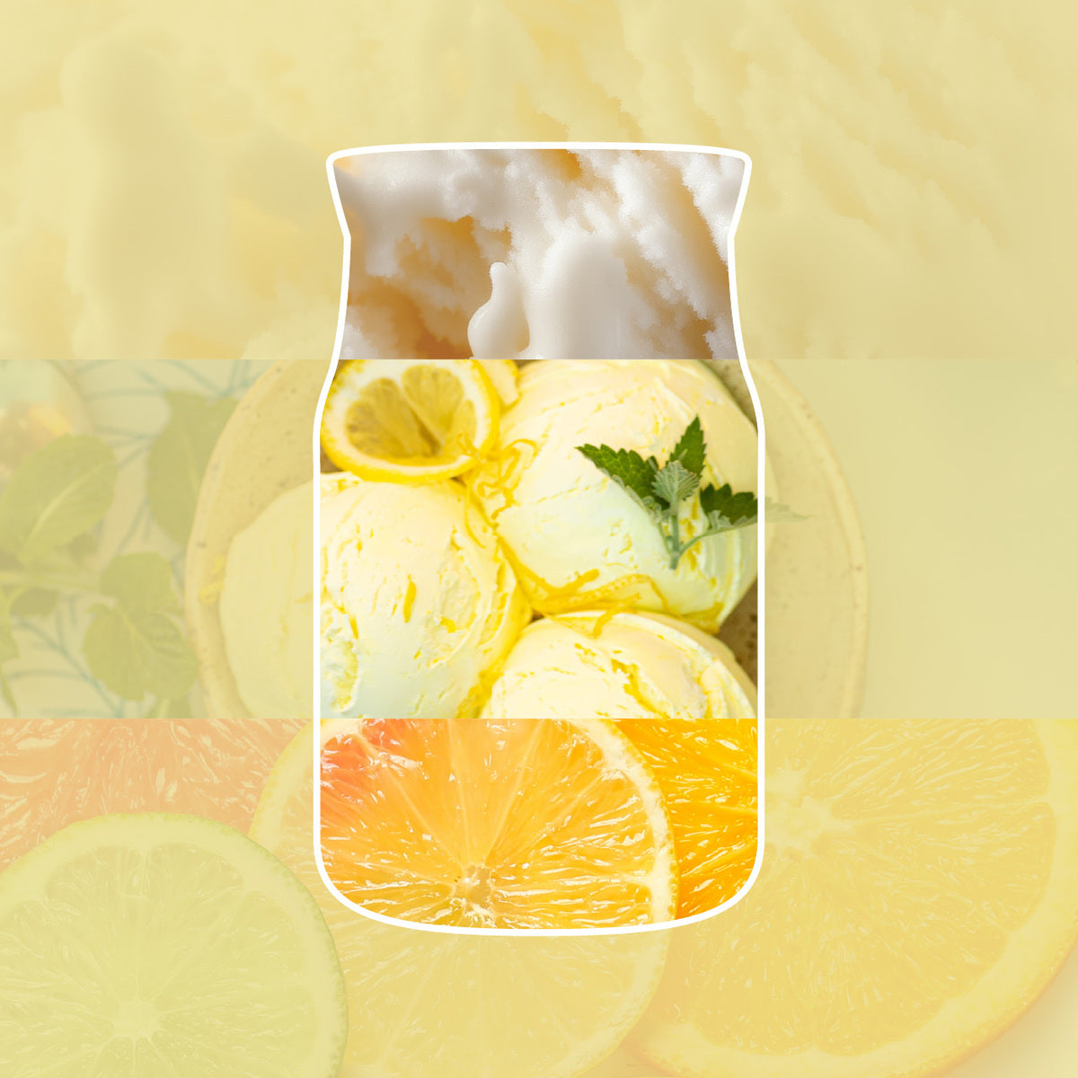 Lemon Gelato  Large Jar
