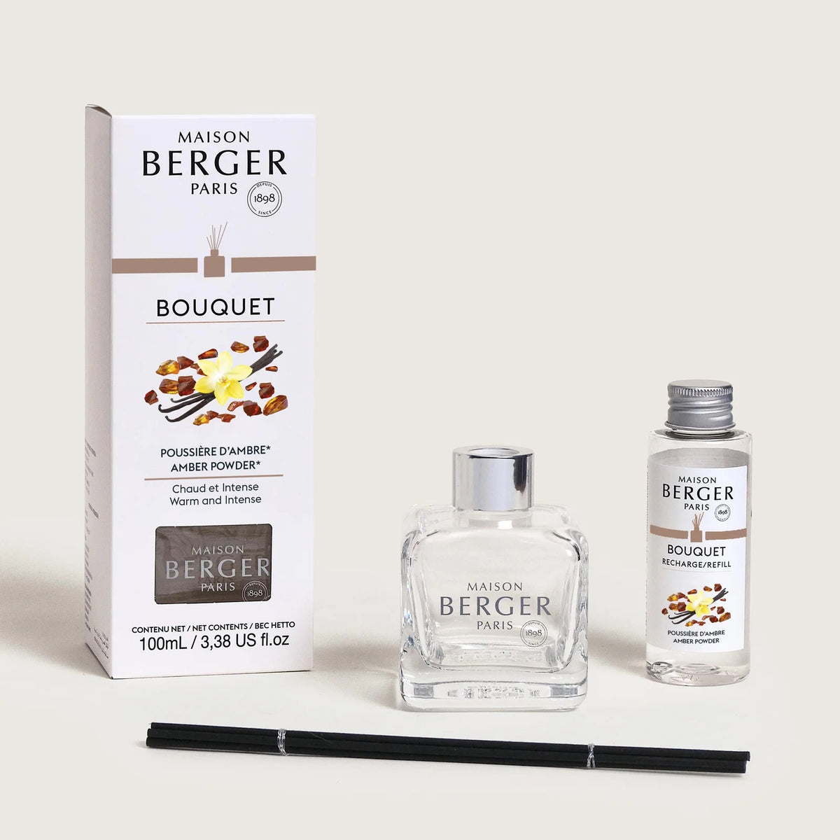 Amber Powder 100ml Bouquet Reed Diffuser