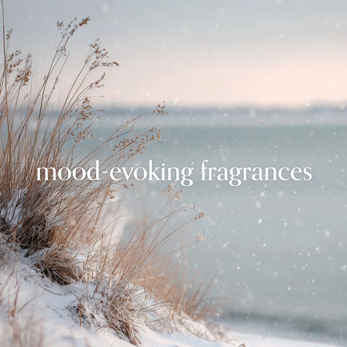 Winter Sea Chesapeake Bay Medium Candle