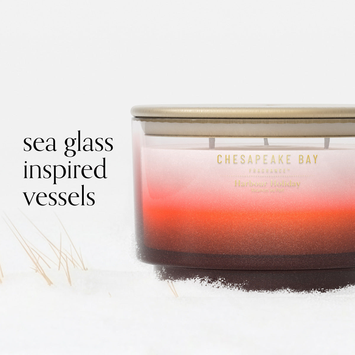 Holiday Harbour Chesapeake Bay 3 Wick Smooth Glass Tumbler