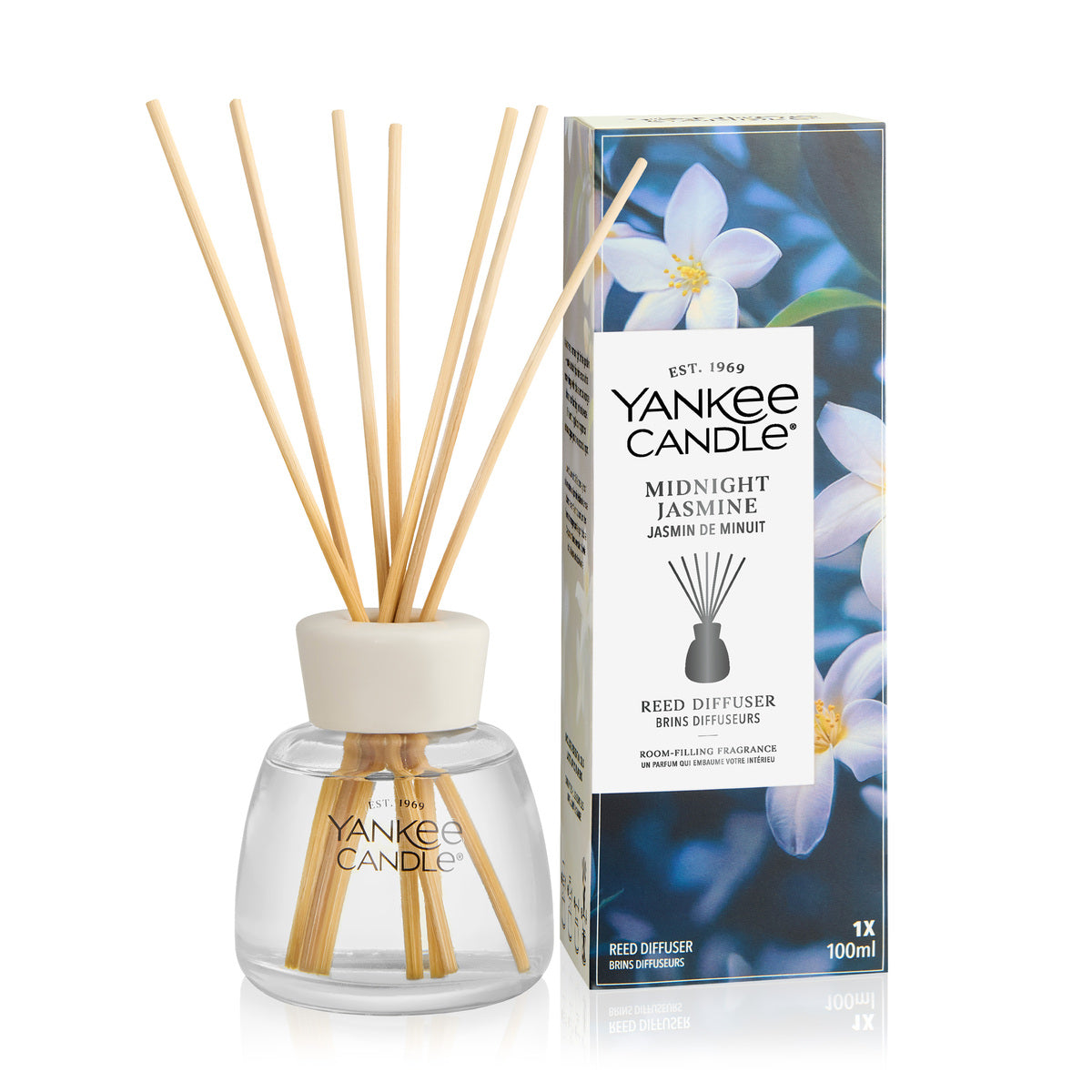 Midnight Jasmine Yankee Reed Diffuser
