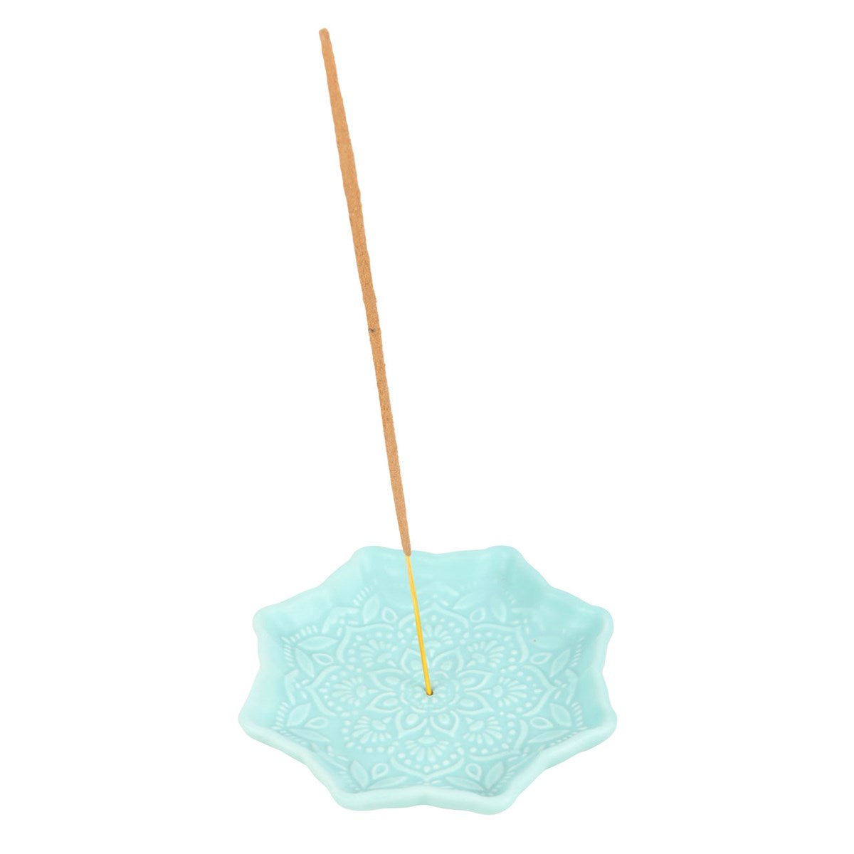 Blue Mandala Ceramic Incense Stick Holder